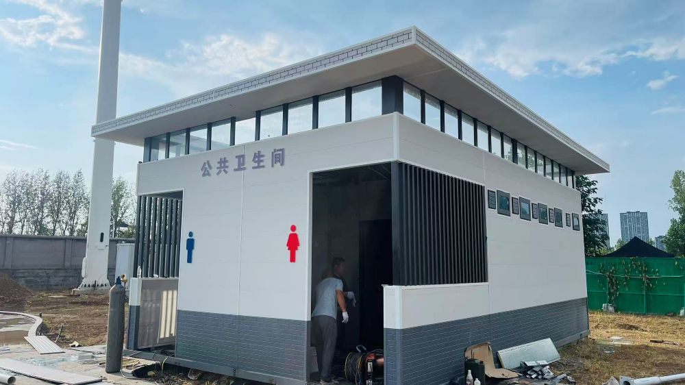 炫安环保公厕成功出货徐州，助力城市公共设施升级