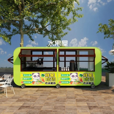 钢结构水果屋岗亭